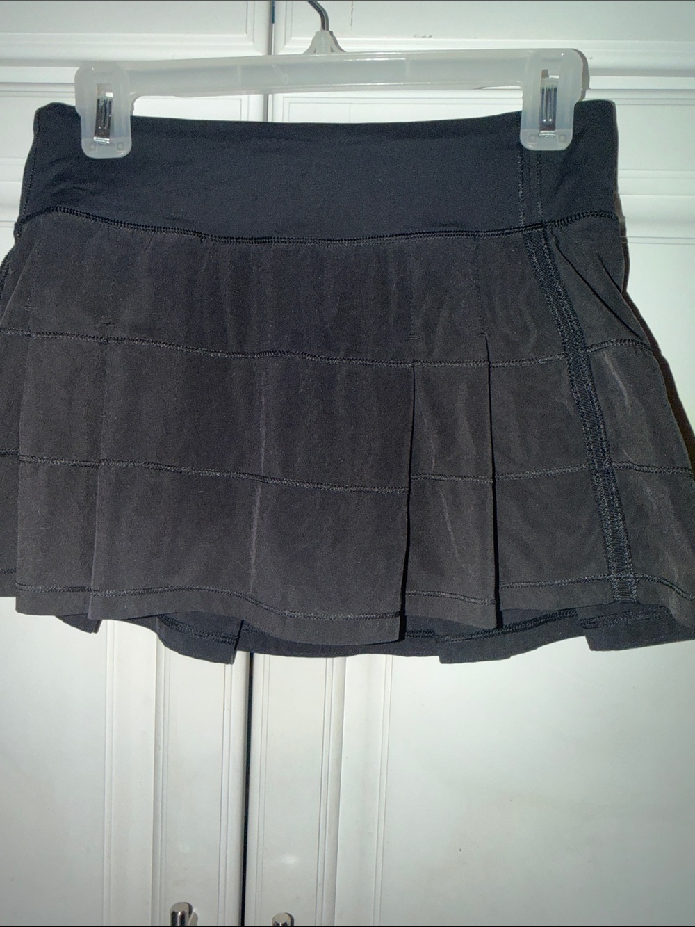 Lululemon Black Pace Rival Skirt